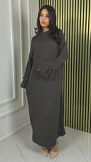 Knitwear Maxi Ruffle Sleeve Detail