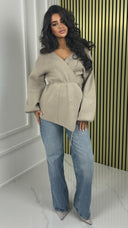 Wrapped Cardigan Tie Belt