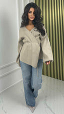 Wrapped Cardigan Tie Belt