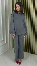 Basic Set Mid Line Stripe Split Details