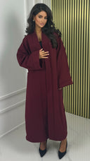 Basic Oversized Coat Seam Detail