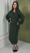 Knitwear Wrapped Cardigan Tie Belt