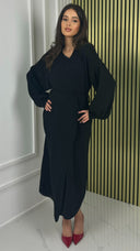 Knitwear Wrapped Cardigan Tie Belt