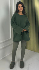 Thick Oversized Basic Sweater