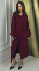 Knitwear Wrapped Cardigan Tie Belt