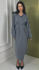 Knitwear Wrapped Cardigan Tie Belt