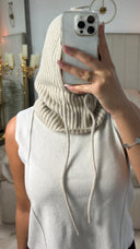 Knitwear Hoodie Cap
