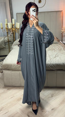 Oversized Abaya Glitter Design