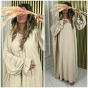 Kimono mit Rüschenärmeln in Übergröße