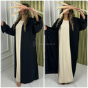 Kimono mit Rüschenärmeln in Übergröße