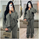 Knitwear 2 Ties Cardigan Set