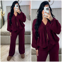 Knitwear 2 Ties Cardigan Set