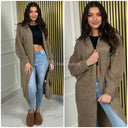 Strickwaren Strickjacke Taschen