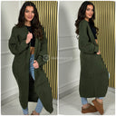 Strickwaren Strickjacke Taschen