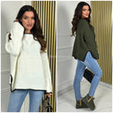 Knitwear Sweater Line Detail Double Splits