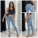 Hochwertige Stretch-Clean-Jeans L146