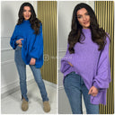 Oversized Lana Sweater Seam 983 Detail