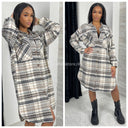 Long Plaid Shacket