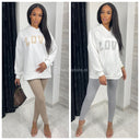 Must-have-Set aus Hoodie und Leggings „Love“