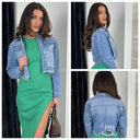 Crop Denim Jacket M303