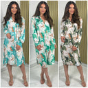 Marble Long Blouse Oversized Colors