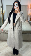 Military Teddy Jacket Golden Buttons