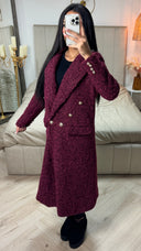 Military Teddy Jacket Golden Buttons