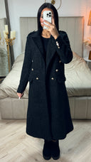 Military Teddy Jacket Golden Buttons