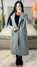 Military Teddy Jacket Golden Buttons