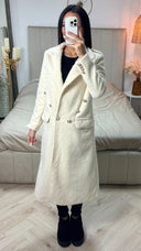 Military Teddy Jacket Golden Buttons