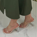 Must-have Glass Heels Beige 152