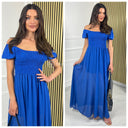 Off Shoulder Summer Maxi Dress