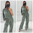 One-Shoulder-Overall aus superweichem Käsetuch