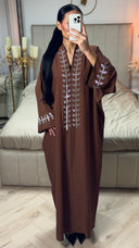 Oversized Abaya Glitter Design