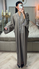 Oversized Abaya Glitter Design