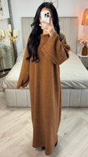 Oversized Comfy Teddy Maxi Dress