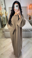 Oversized Comfy Teddy Maxi Dress