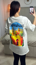 Oversized Tee Marrakech Terry Cotton