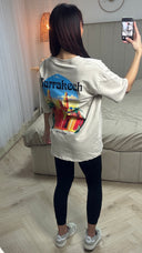 Oversized Tee Marrakech Terry Cotton