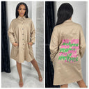 Premium Quality Oversized Blouse Dress AMOR