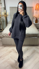 Premium Quality Hoodie + Premium Ribbed Legging Set