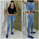 Premium Quality Ripped Stretch Jeans 77530