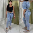 Premium Quality Ripped Stretch Push Up Jeans 77577