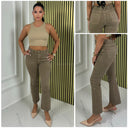 Premium Quality Stretch Jeans Wide Leg Y6306F