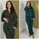 Premium Quality Thick Jogging Set Zipper Detail