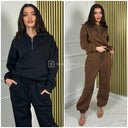 Premium Quality Thick Jogging Set Zipper Detail