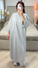 Premium Soft Material Round Neck Maxi