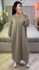Premium Soft Material Round Neck Maxi