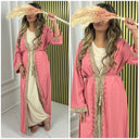 Premium Quality Tie Belt Kimono Embroidery 5188