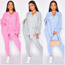 Koop trendy stijl oversized gebreide comfortabele set. Koop je klassieke kleding voor dames in Rotterdam.